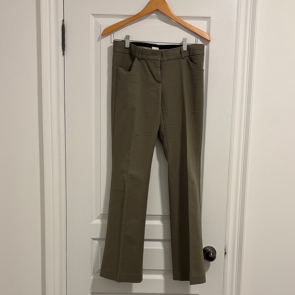 Aritzia Babaton Olive Green Trousers